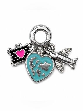 Travel Theme Bracelet Charm